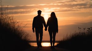 Couple having honest conversation in comfortable setting